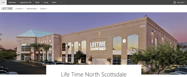 Life Time Fitness Scottsdale