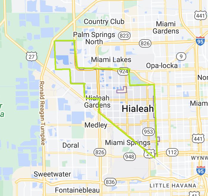 Hialeah Service Area