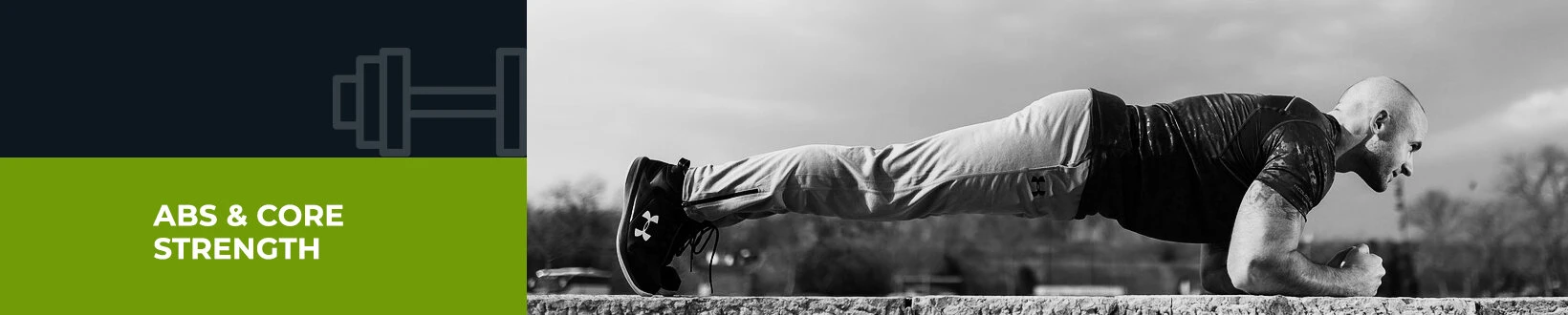 Abs & Core Strength Banner