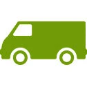 1 Van icon green