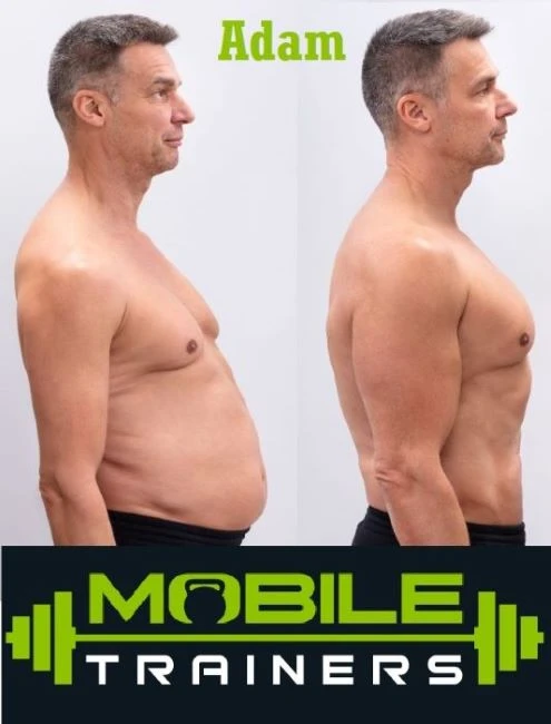 male weight loss before and after