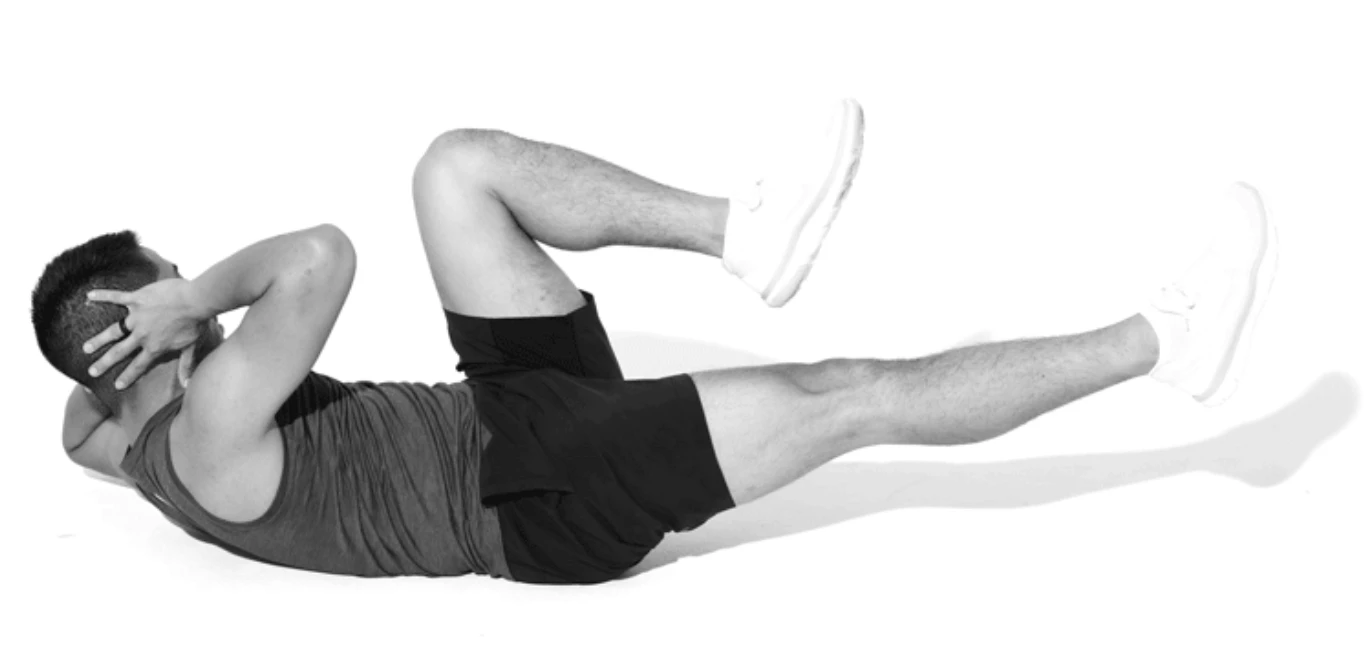 Exercise to Lose Belly Fat: Bicycle Crunch