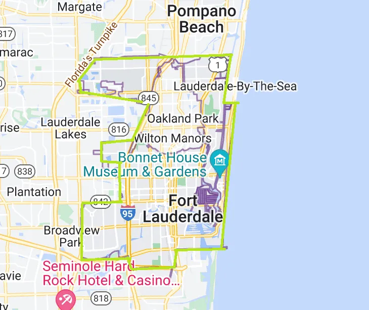 Fort Lauderdale Service Area