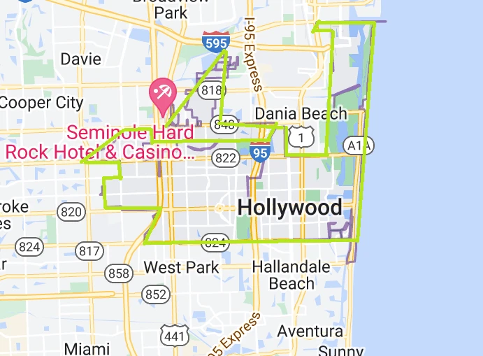 Hollywood Service Area