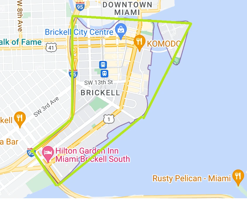 Brickell Service Area