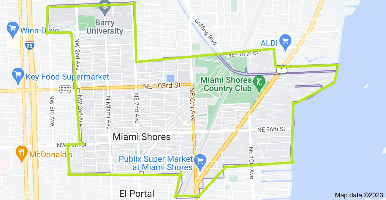 Miami Shores Service Area