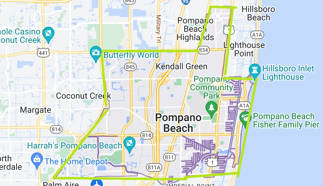 Pompano Beach Service Area