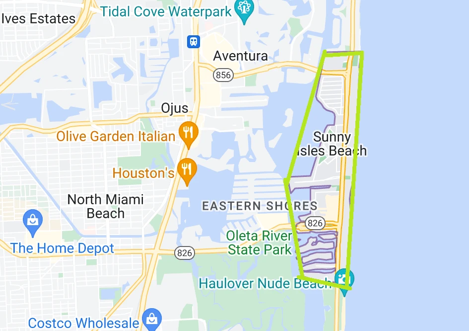 Sunny Isles Service Area