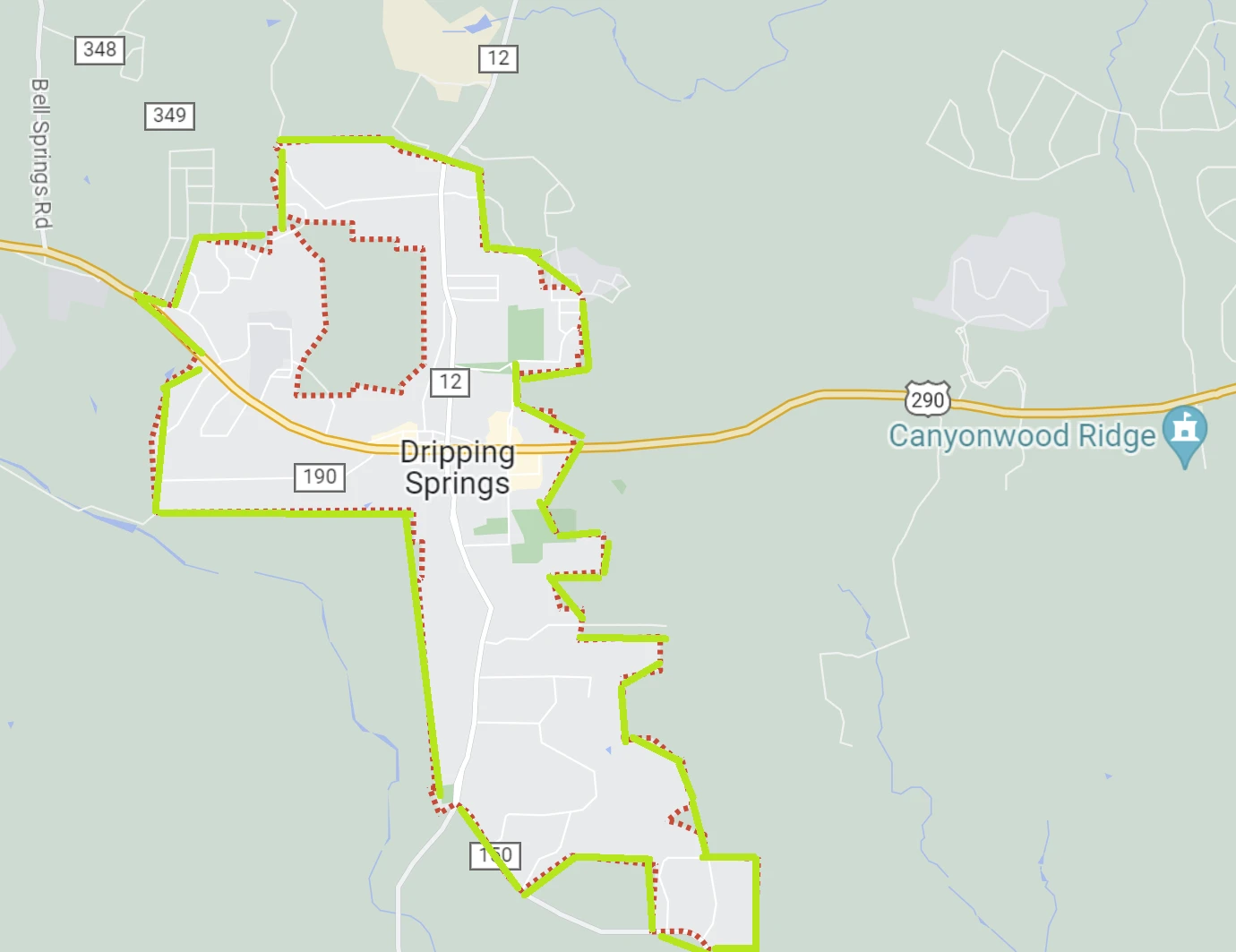 Dripping Springs Service Area