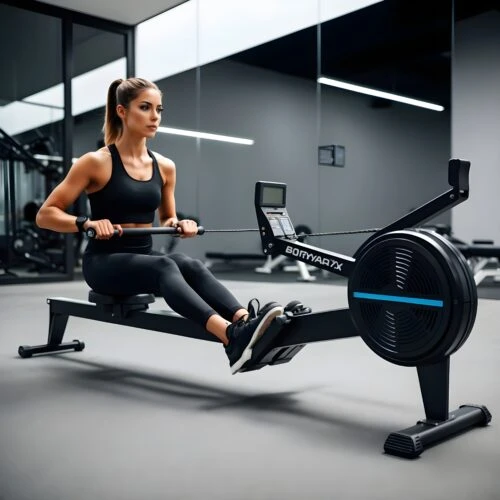 Rower machine gym
